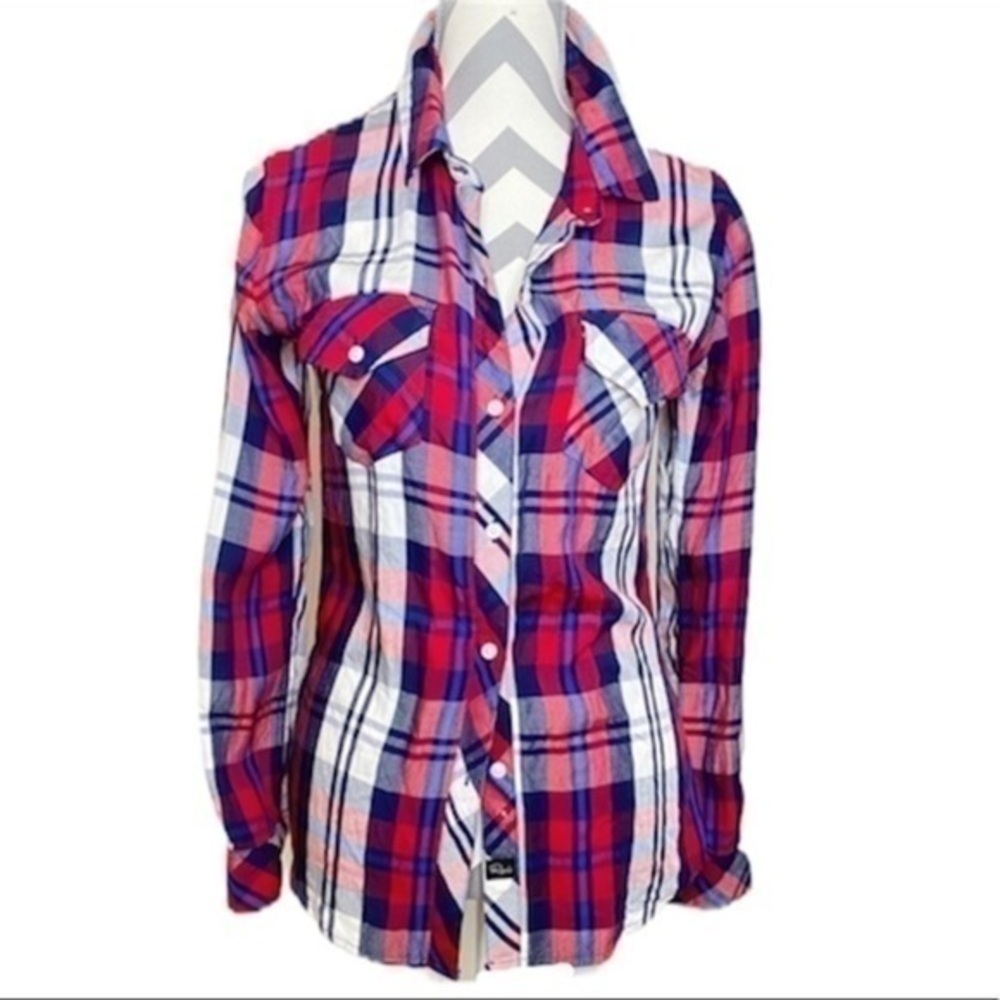 RAILS plaid button down size XS